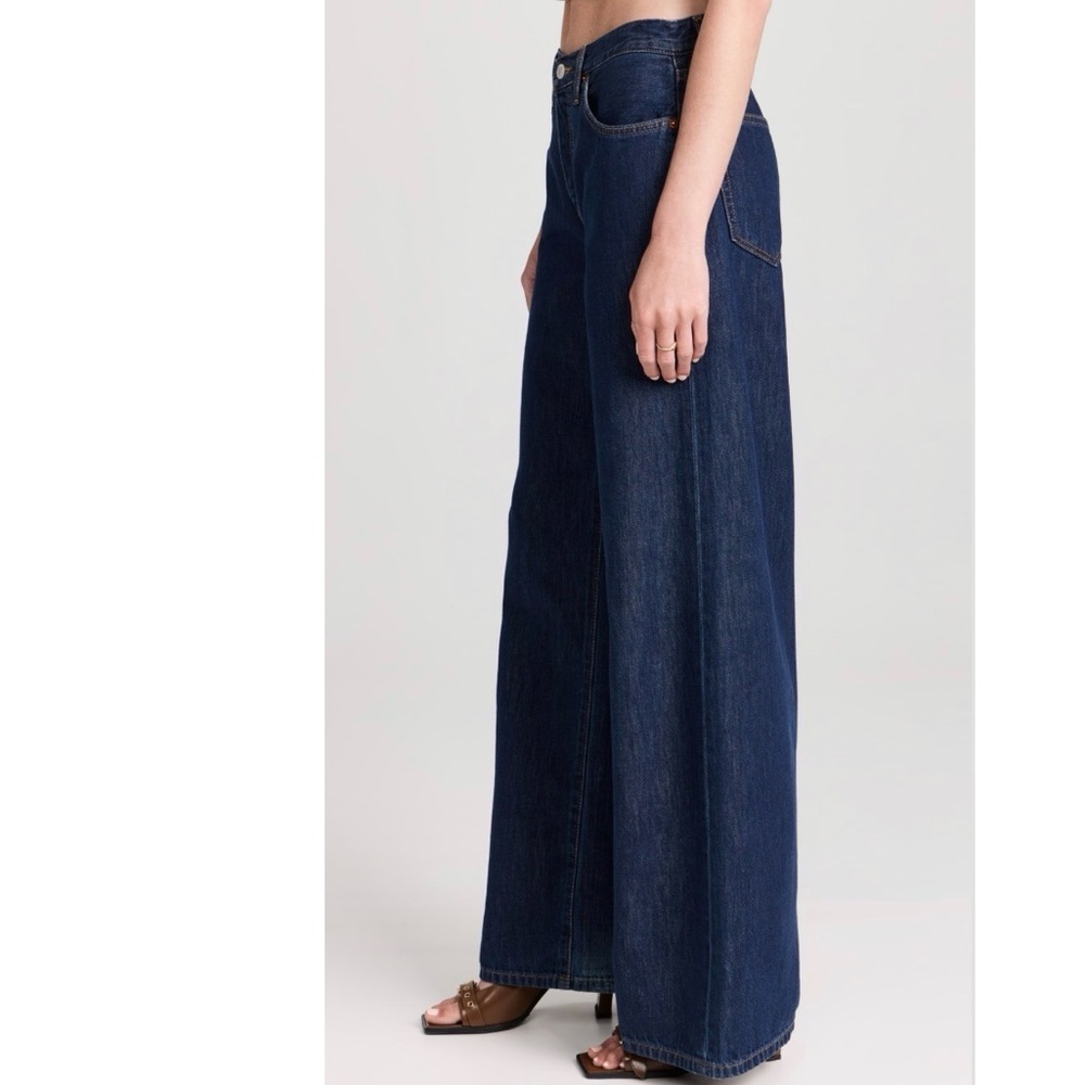 Re/Done‎ Mid Rise Palazzo Jeans - Picture 4 of 15